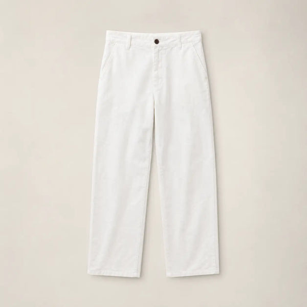 Ivory Linen Pant