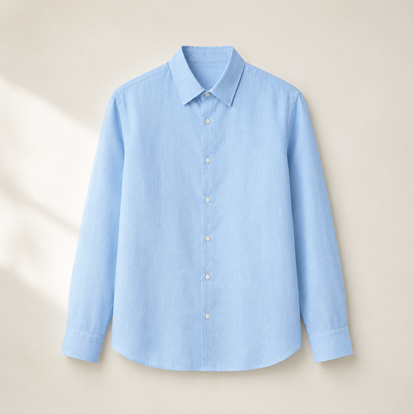 Air Blue Linen Shirt