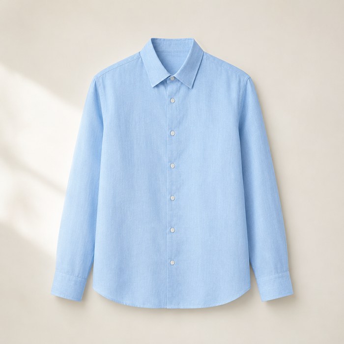 Air Blue Linen Shirt