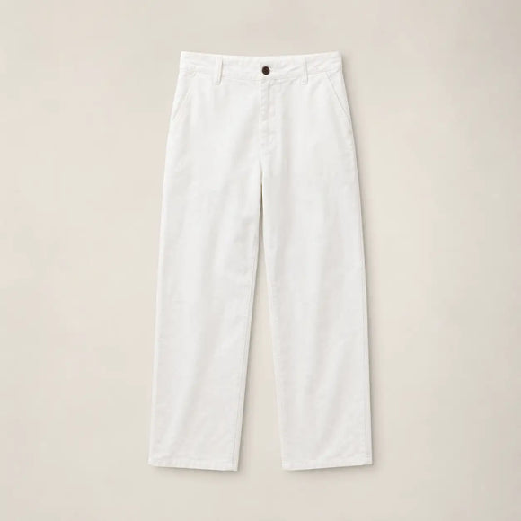 Ivory Linen Pant