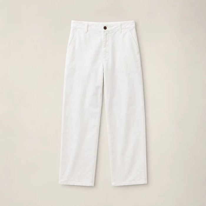 Ivory Linen Pant