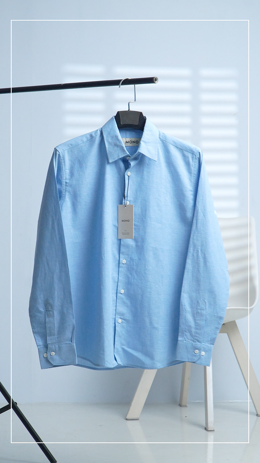 Air Blue Linen Shirt